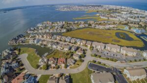 aerial photo of Heron Harbour Ocean City MD