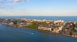 Ocean city bayfront